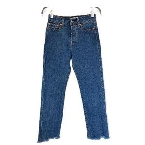 Levi's wedgie straight jeans